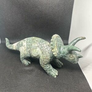 Green Jadeite Triceratops